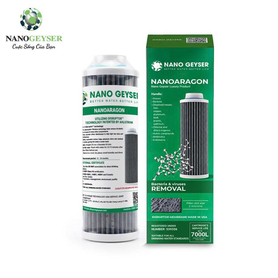 Lõi lọc NANOARAGON