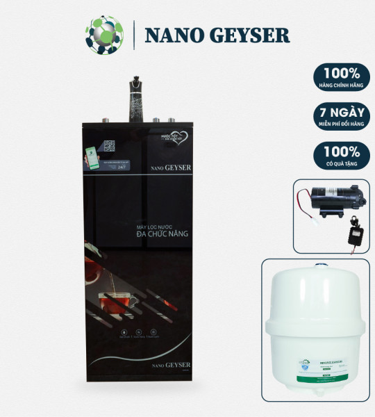 Máy lọc nước nóng lạnh nguội Nano Geyser GB50 - M100G Extra PH